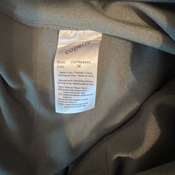 Coperni Green Asymmetrical Dress - Picture 8 of 8